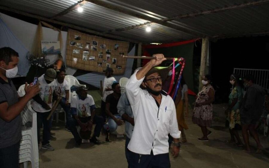Diretoria da ASPERQD em evento do Mês da Consciência Negra no Degredo