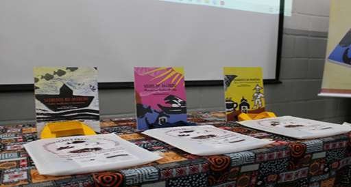 Livros do Degredo expostos em escola