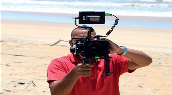 Making of: gravação na praia do Degredo
